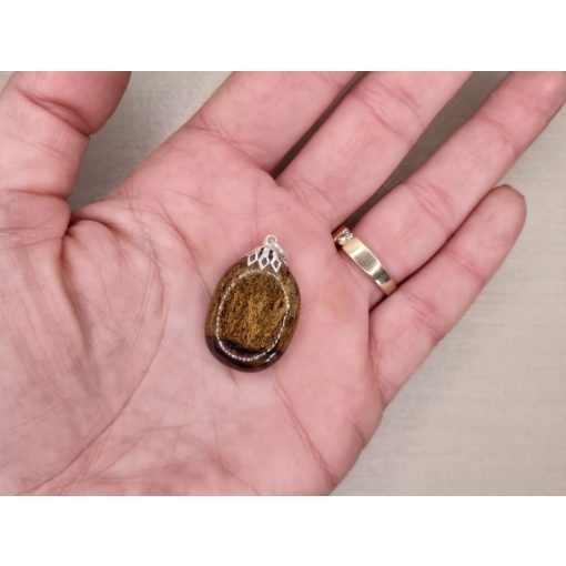 Bronzit medál lapos kicsi