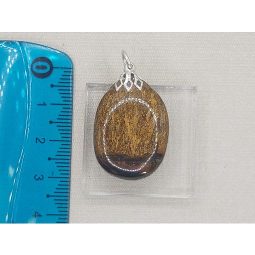 Bronzit medál lapos kicsi