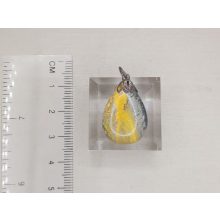 Bumble Bee jáspis medál kaboson