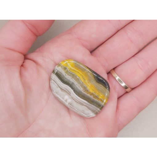 Bumble Bee jáspis marokkő lapos