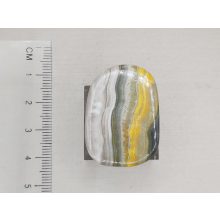 Bumble Bee jáspis marokkő lapos