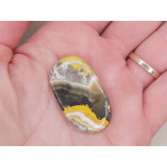 Bumble Bee jáspis marokkő lapos