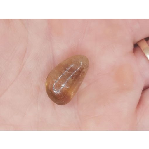 Citrin natúr marokkő pici