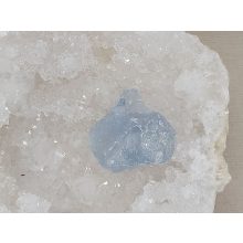 Cölesztin nyers kő kicsi