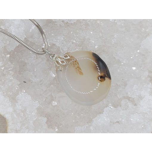 Dendrites achát medál