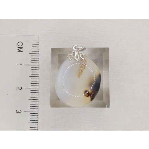 Dendrites achát medál