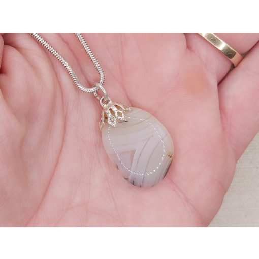 Dendrites achát medál