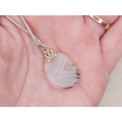 Dendrites achát medál