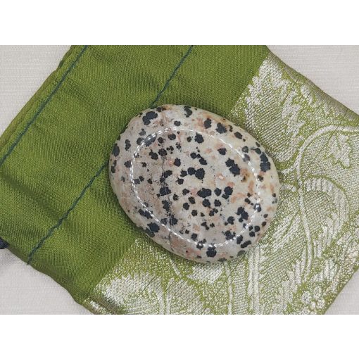 Dalmát jáspis marokkő lapos