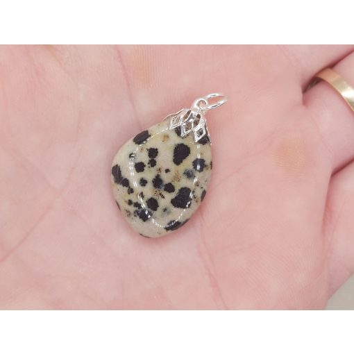 Dalmát jáspis medál