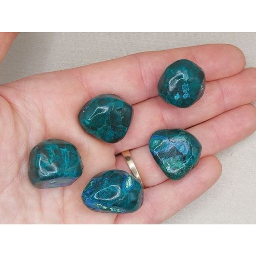 Dioptáz plancheit  marokkő  kicsi véletlenszerűen