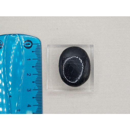 Fekete turmalin marokkő lapos kicsi