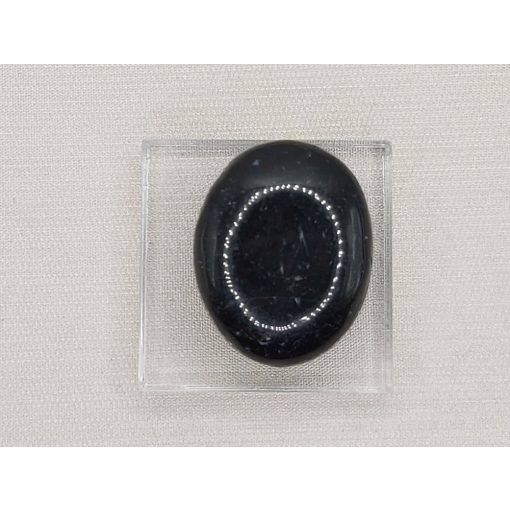 Fekete turmalin marokkő lapos kicsi