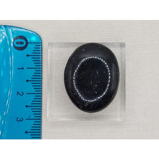 Fekete turmalin marokkő lapos kicsi