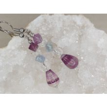 Fluorit formadíszített füli