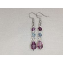 Fluorit formadíszített füli