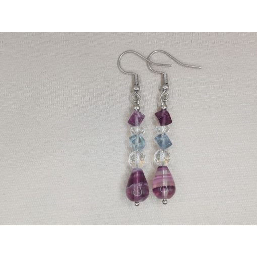 Fluorit formadíszített füli