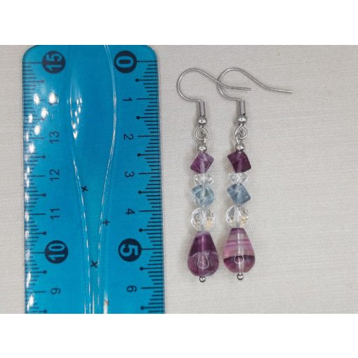 Fluorit formadíszített füli