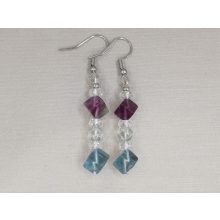 Fluorit formadíszített füli