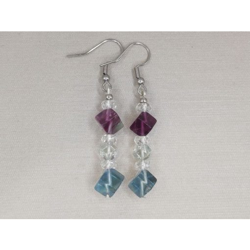 Fluorit formadíszített füli