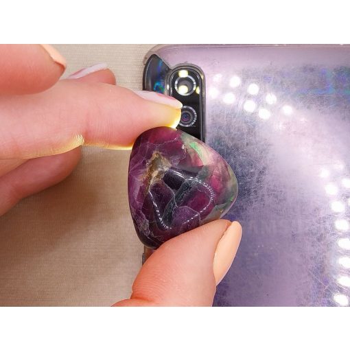 Fluorit marokkő nagy lila és zöld