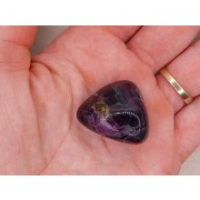 Fluorit marokkő nagy lila és zöld