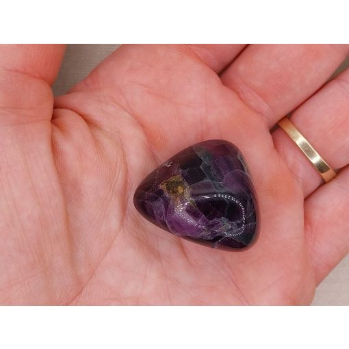 Fluorit marokkő nagy lila és zöld