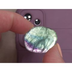 Fluorit marokkő nagy lila és zöld