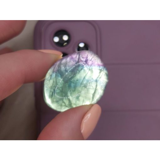 Fluorit marokkő nagy lila és zöld