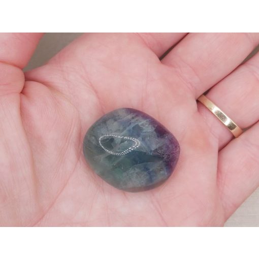 Fluorit marokkő nagy lila és zöld