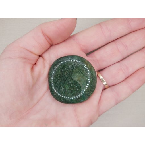 Fuchsit marokkő lapos nagy