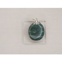 Fuchsit medál lapos