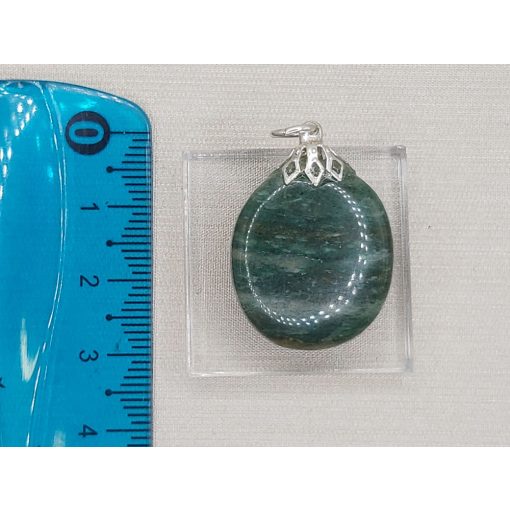 Fuchsit medál lapos