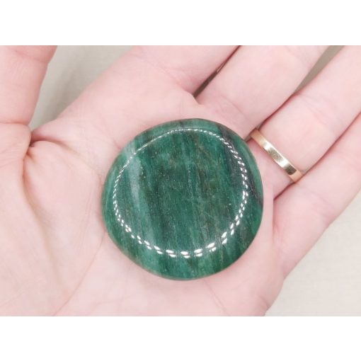 Fuchsit marokkő lapos nagy