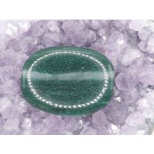 Fuchsit marokkő lapos nagy