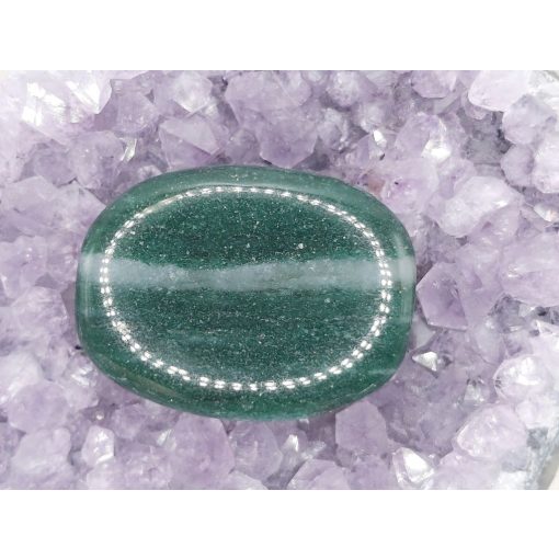 Fuchsit marokkő lapos nagy