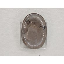 Füstkvarc marokkő lapos nagy 