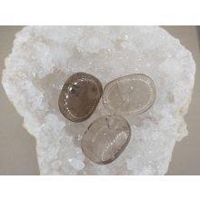 Füstkvarc marokkő lapos kicsi véletlenszerűen