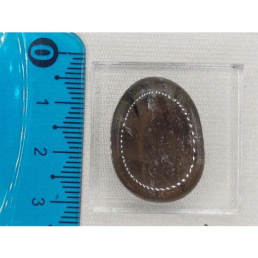 Füstkvarc marokkő lapos kicsi