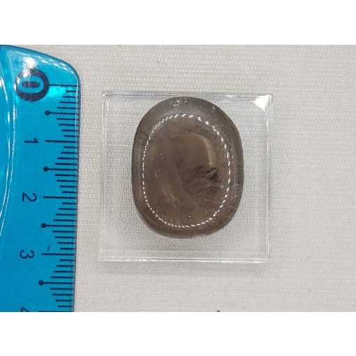 Füstkvarc marokkő lapos kicsi