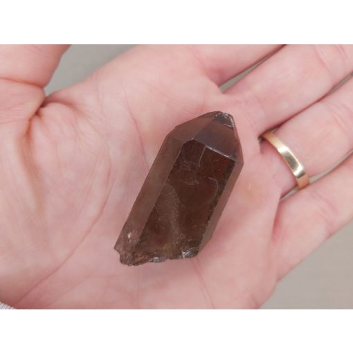 Füstkvarc nyes kő csúcs