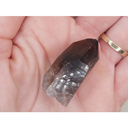 Füstkvarc nyes kő csúcs