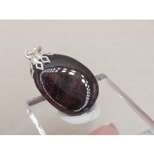 Gránát medál lapos 