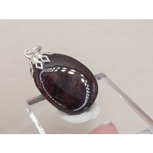 Gránát medál lapos 