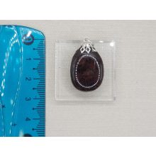 Gránát medál lapos 