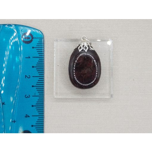 Gránát medál lapos 