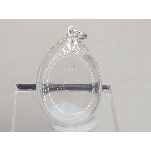 Hegyikristály medál lapos