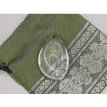 Hegyikristály marokkő csepp alakú