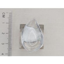 Hegyikristály marokkő csepp alakú