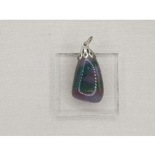 Heliotróp medál kaboson